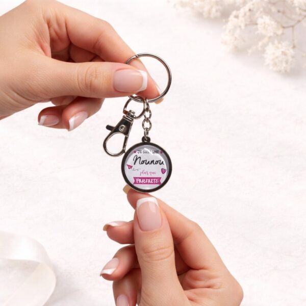 Porte-clé nounou plus que parfaite Floya Boutique