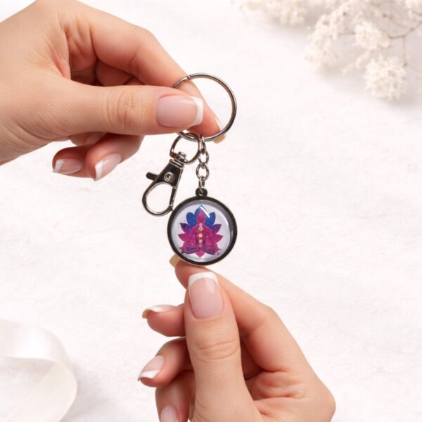 Porte-clé Bouddha lotus Floya Boutique