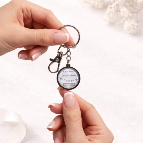Porte-clé animateur plus que parfait Floya Boutique