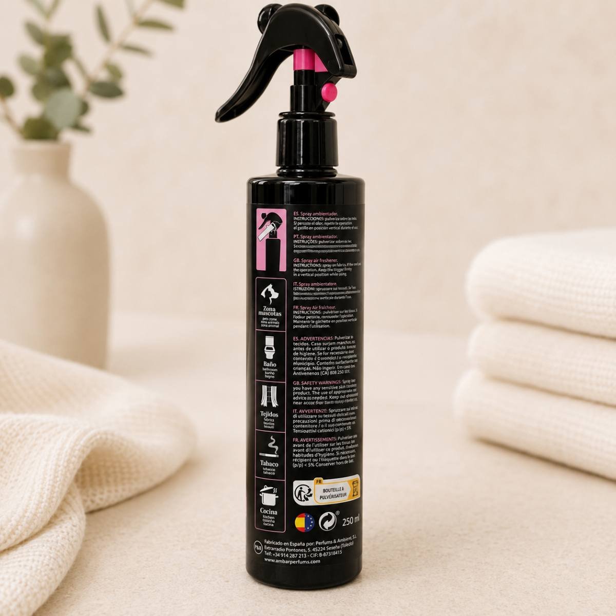 Spray Désodorisant Aire Limpio 500 ml senteur Air Frais.