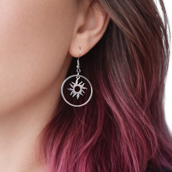 Boucles d’oreilles soleil et rond Floya Boutique