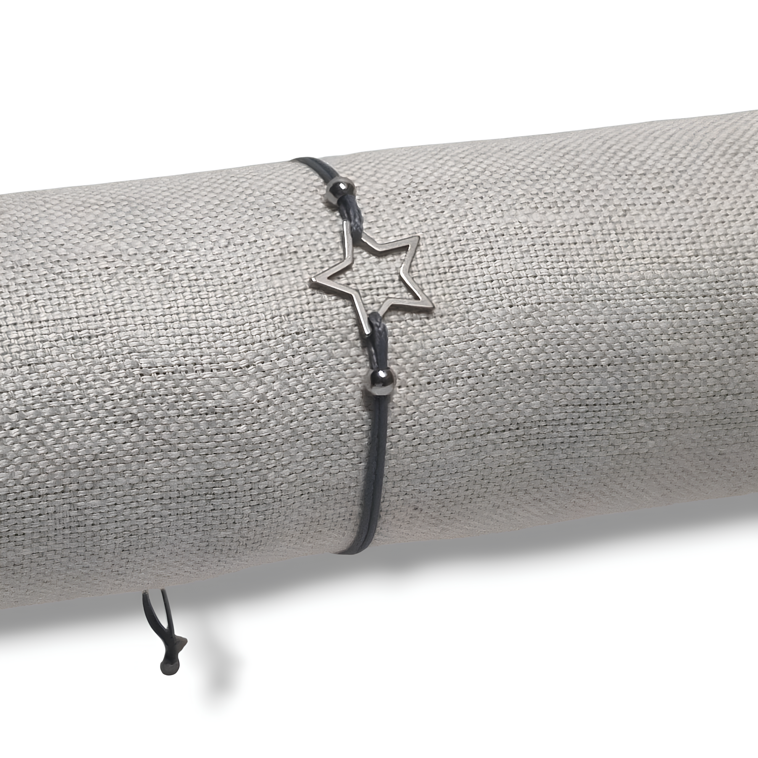 bracelet étoile femme gris acier inoxydable Elina