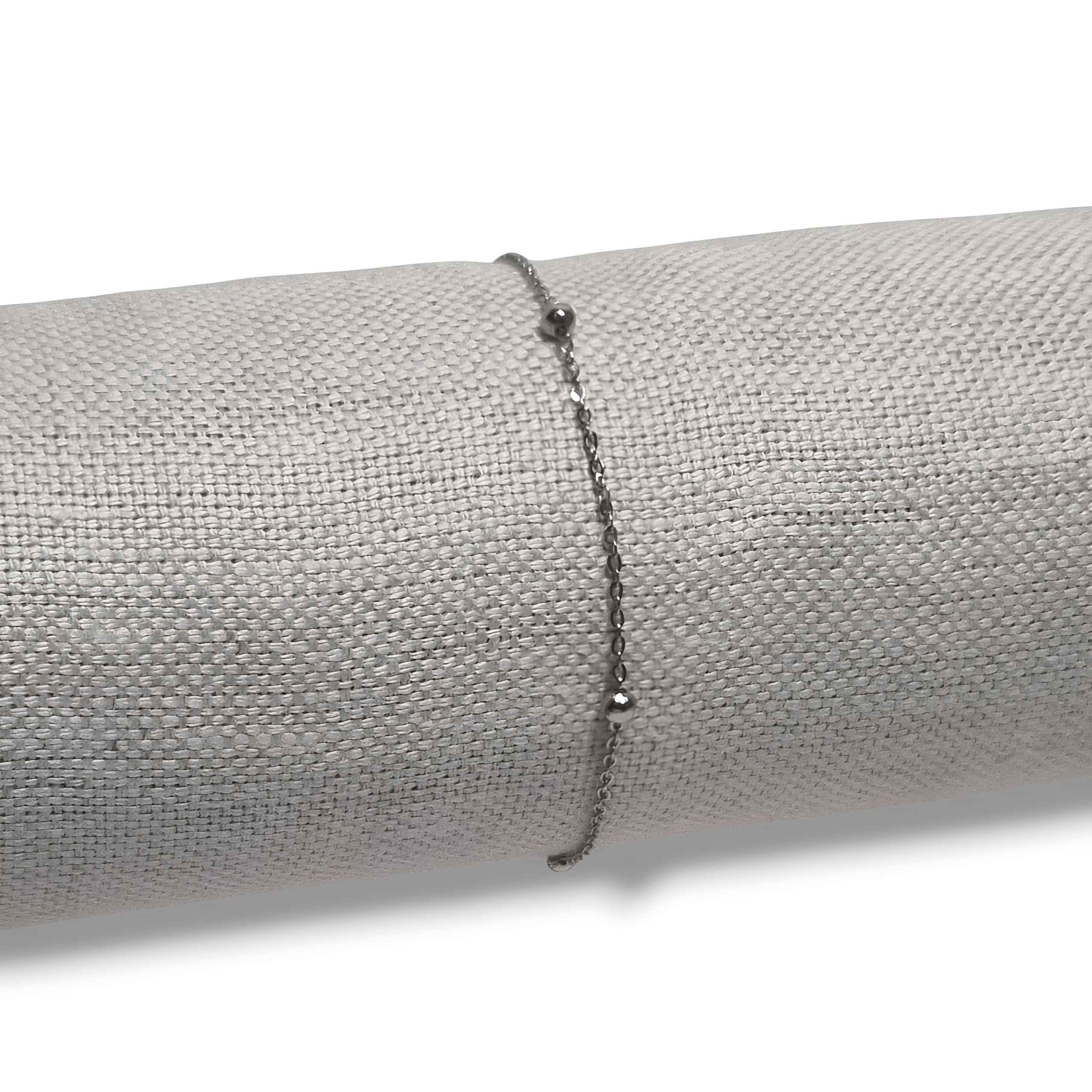 bracelet chaîne fine femme argenté acier inoxydable Clara