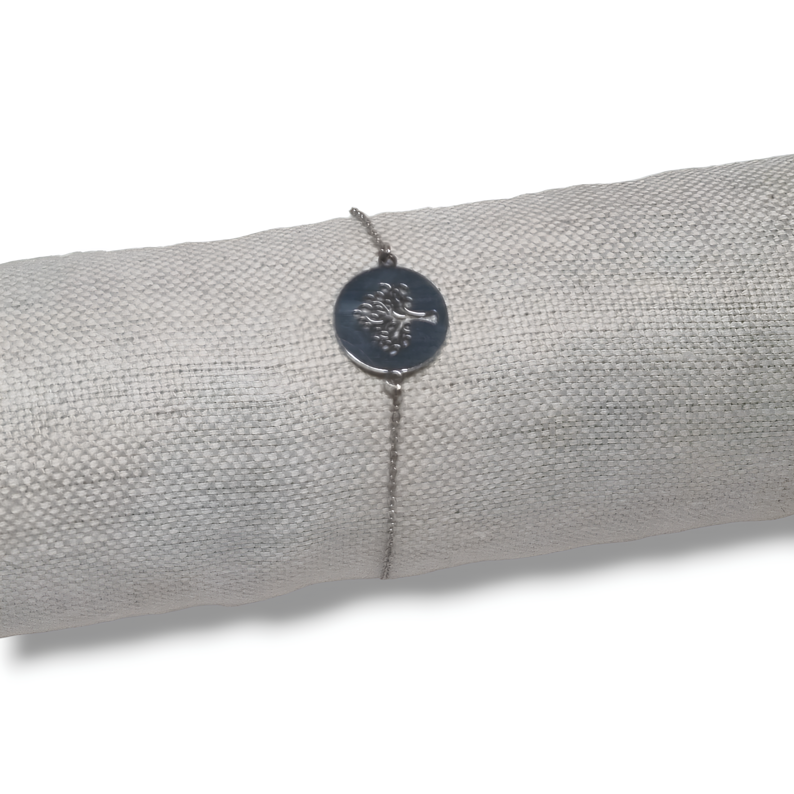 bracelet arbre de vie femme argenté acier inoxydable Alicia