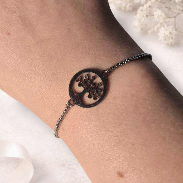 Bracelet Arbre de Vie Feuille Cœur – Floya boutique