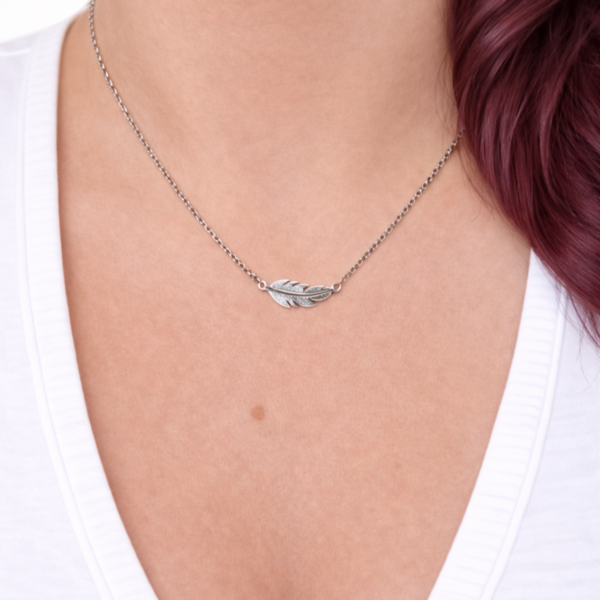 Collier plume Floya Boutique