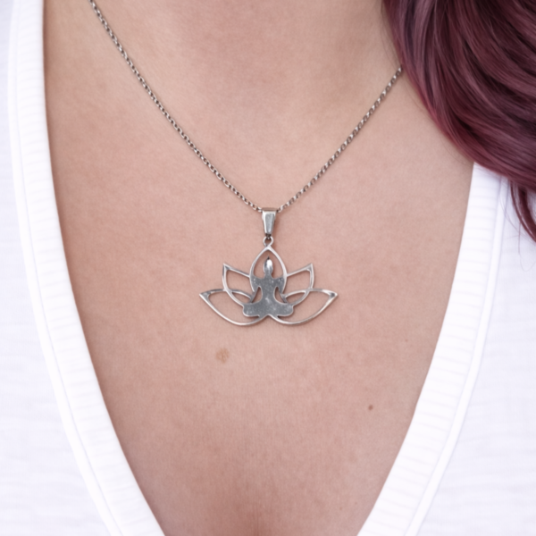 Collier Bouddha et Lotus Floya Boutique