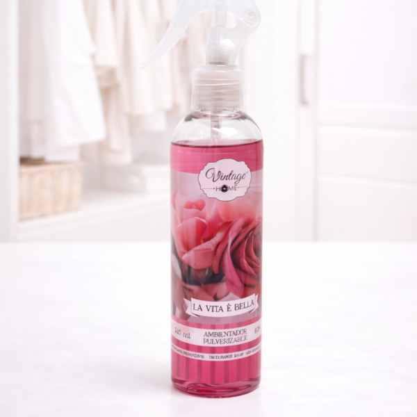 Spray ambiance floral La Vita è Bella Vintage Home maison