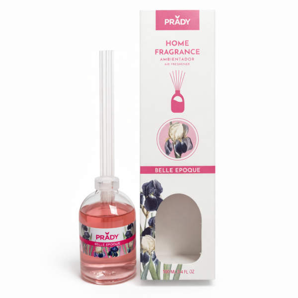 Diffuseur ambiance Belle Epoque avec bâtonnets Prady 100 ml